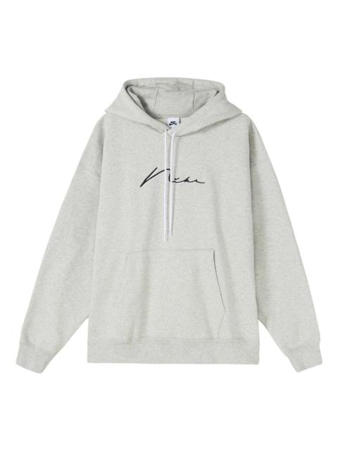 Nike Alphabet Hoodie Men's Grey DQ7317-050