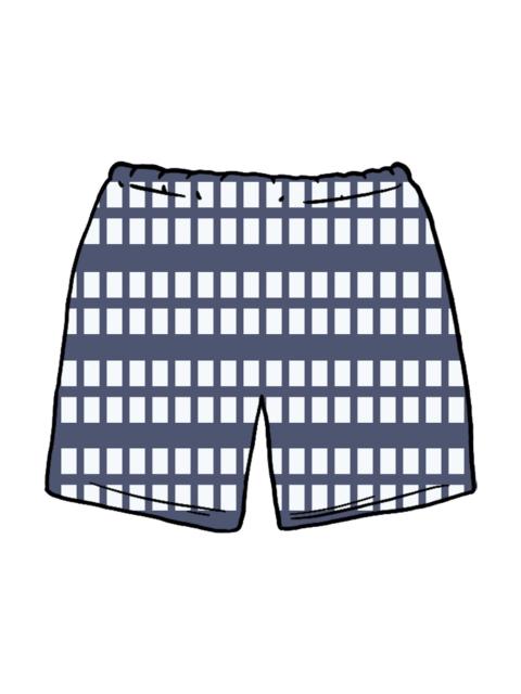 Supreme Supreme Grid Soccer Short Navy