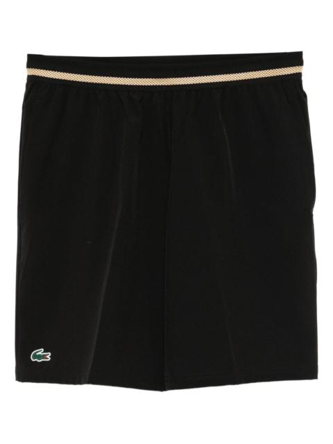LACOSTE logo-appliqué shorts