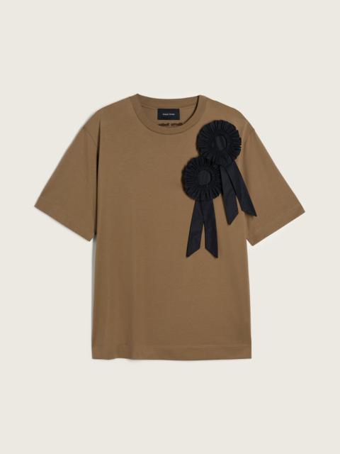 Simone Rocha Ruffle Rosette Boxy T-Shirt