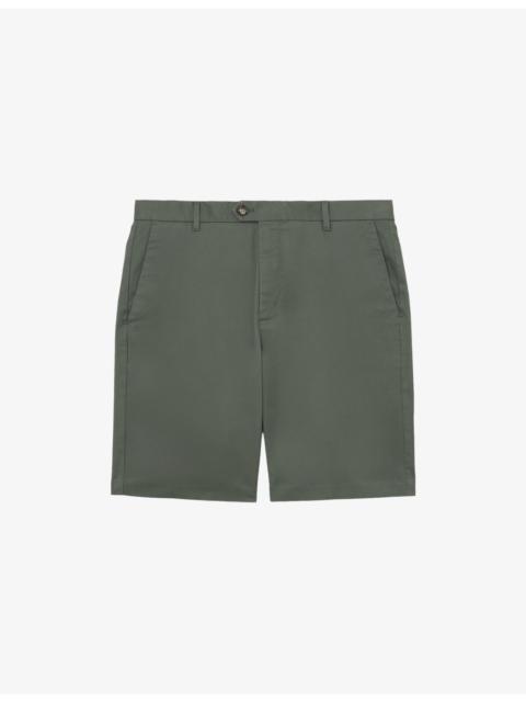 REISS Wicket Straight-Leg Stretch-Cotton Chino Shorts