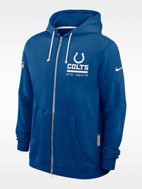 Nike Indianapolis Colts Utility Player Sideline Men's Nike Dri-FIT NFL Full-Zip Hoodie