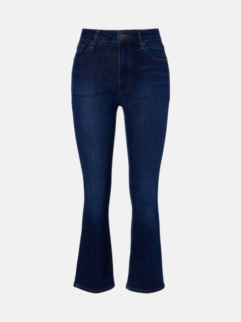 FRAME Reboot cropped bootcut jeans