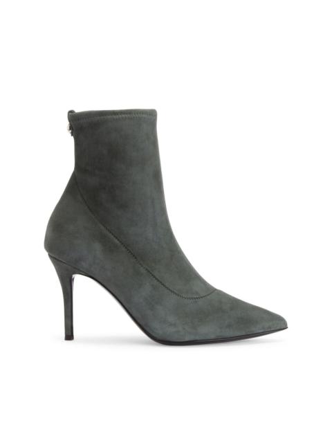 Mirea 90mm suede ankle boots