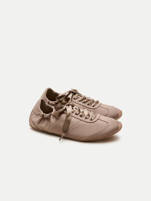 J.CREW Ballet sneakers in satin