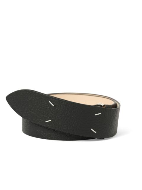 Maison Margiela Four Stiches Belt 45 in Black