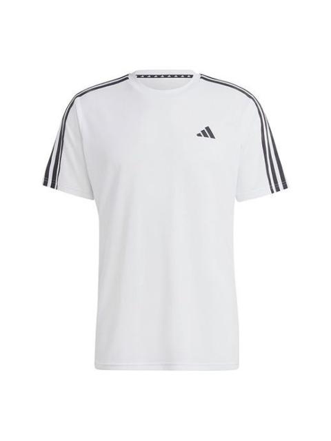 adidas Essentials 3-Stripes Training T-Shirt 'White' IB8151