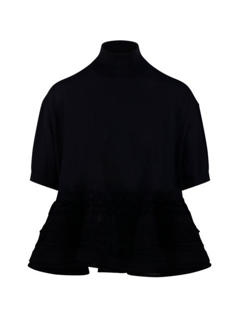Alaïa ruffled top