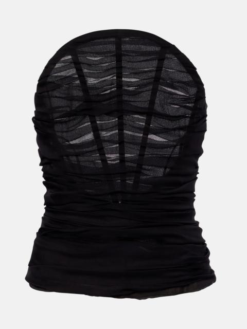 BALENCIAGA Silk corset