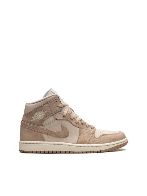 jordan mid 1 brown