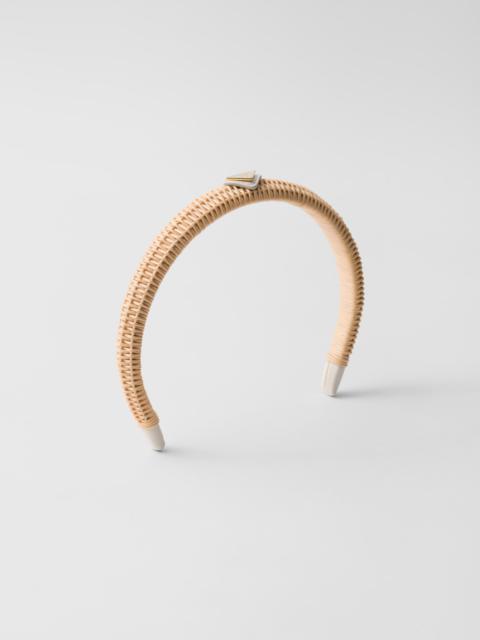 Prada Wicker headband