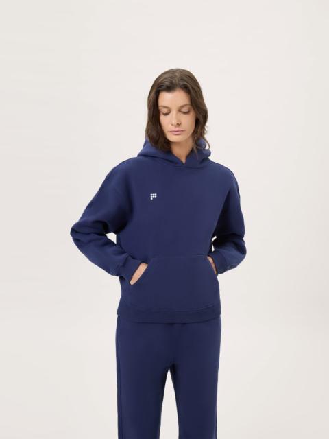PANGAIA Womens Heavyweight Hoodie - Ocean Navy
