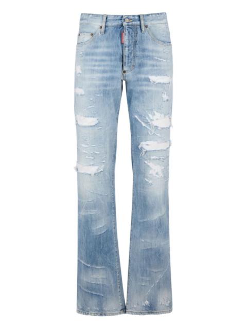DSQUARED2 Be Proud Wash The American ripped jeans