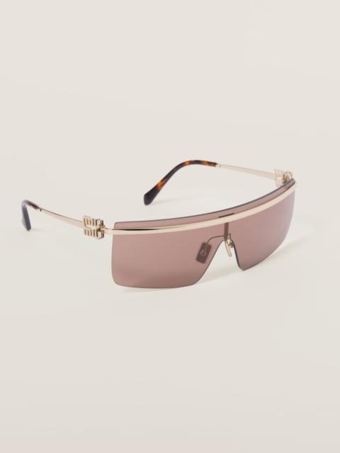 Miu Miu Logo sunglasses