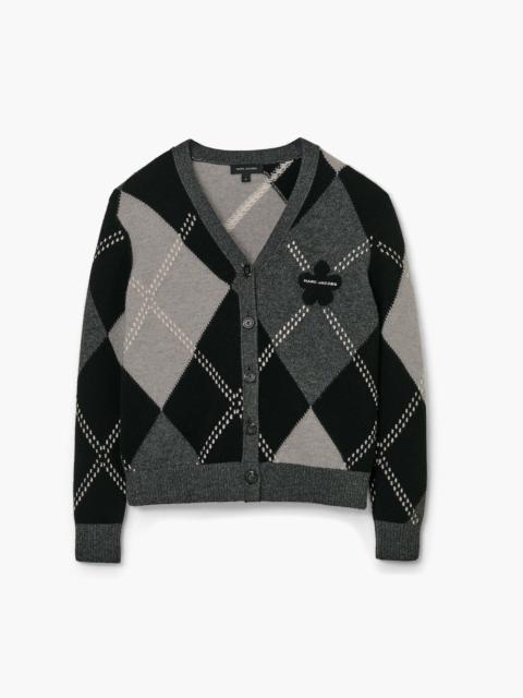 Marc Jacobs PREPPY DAISY ARGYLE CARDIGAN