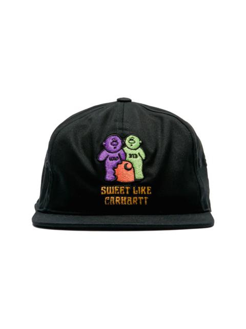 logo-embroidered cap