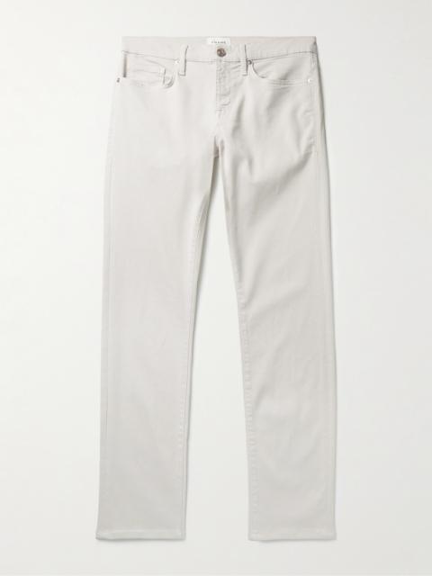 FRAME L'Homme Slim-Fit Stretch Lyocell-Blend Trousers