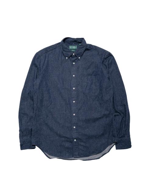 Gitman Vintage Indigo Japanese Silk Denim Shirt