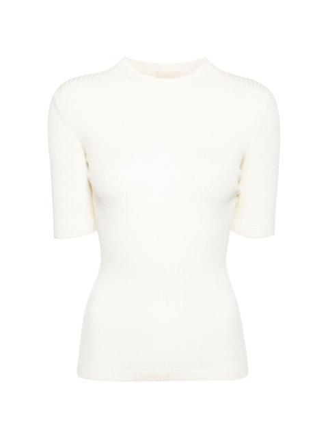 The Ange wool-blend top