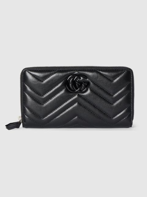 GUCCI GG Marmont zip around wallet