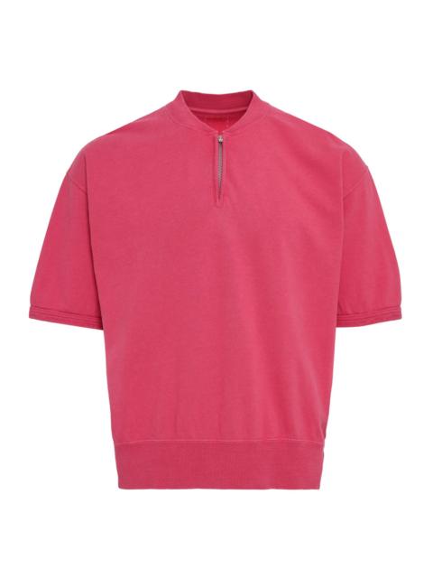 visvim Mondo Henley Zip Short Sleeve