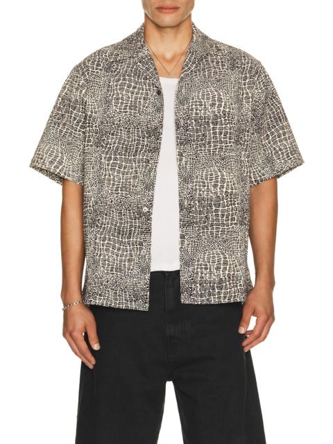 WACKO MARIA Wolfs Head 50s Short Sleeve Shirt Type 3