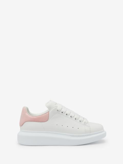 Women's Oversized Sneaker in White/clay