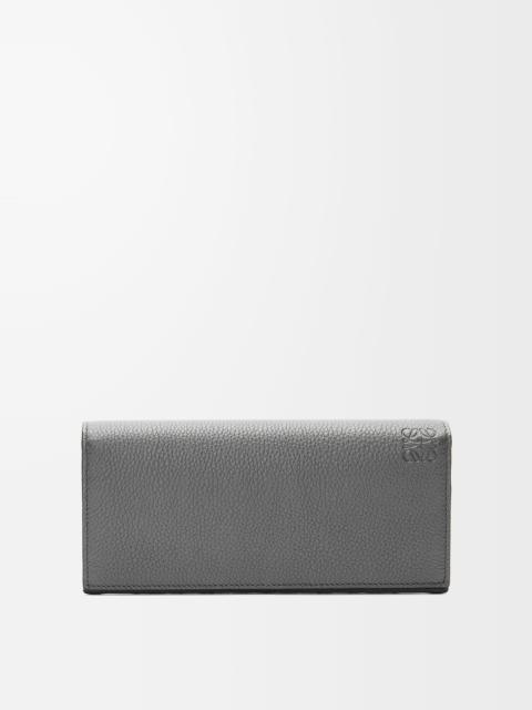 Loewe Long horizontal wallet in soft grained calfskin