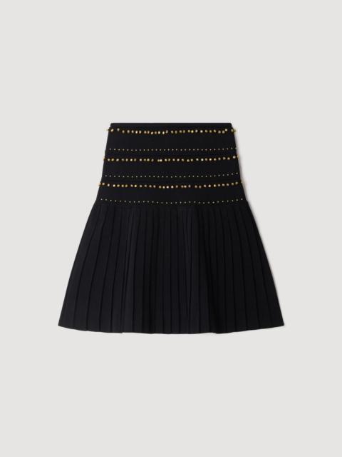 Sandro MINI SKIRT WITH TASSELS