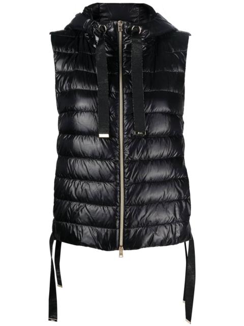 Herno hooded padded gilet