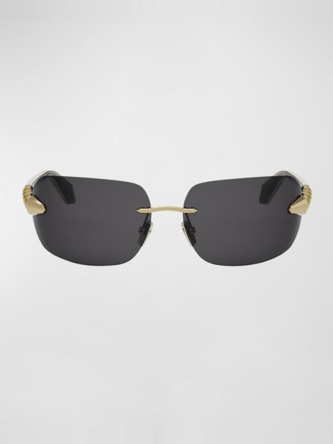 BVLGARI Serpenti Viper Wrap Sunglasses