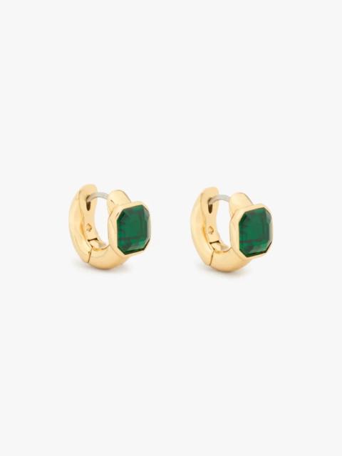 kate spade Keep Sparkling Asscher Huggies
