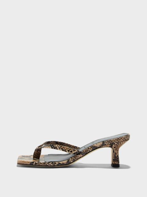 Aeyde Wilma Square-Toe Sandals