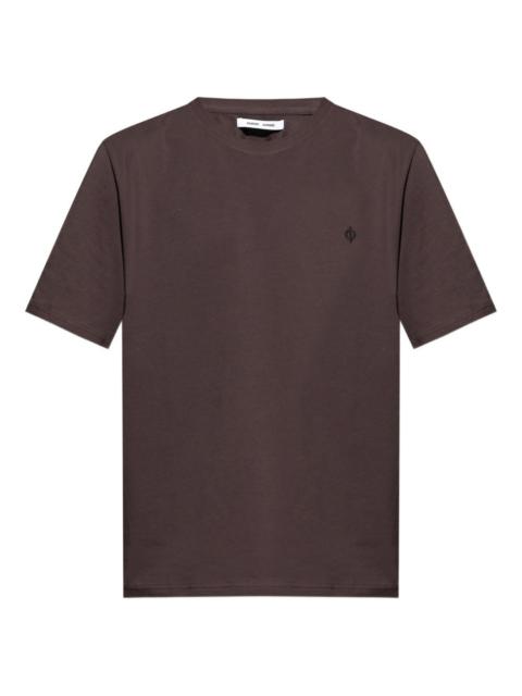 SAMSØE SAMSØE embroidered logo T-shirt