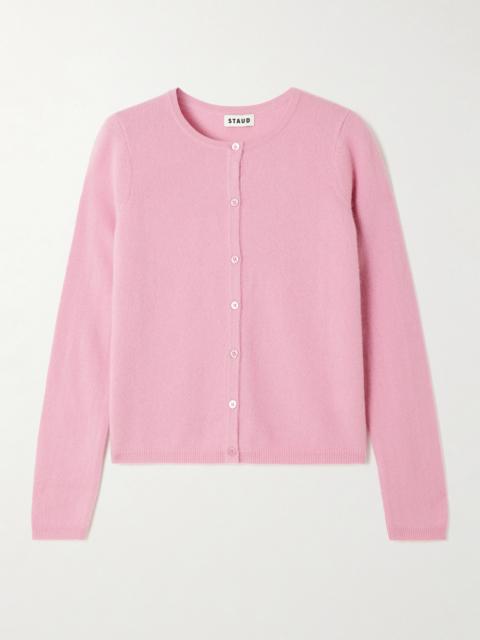 STAUD Midnight Cashmere Cardigan