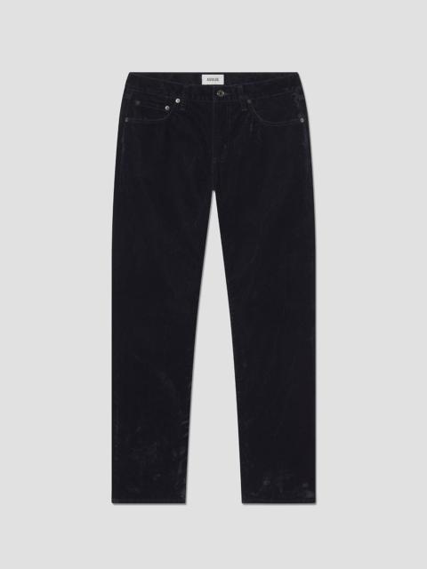 LOW RISE SLIM (VELVET) IN BLUE CRUSH