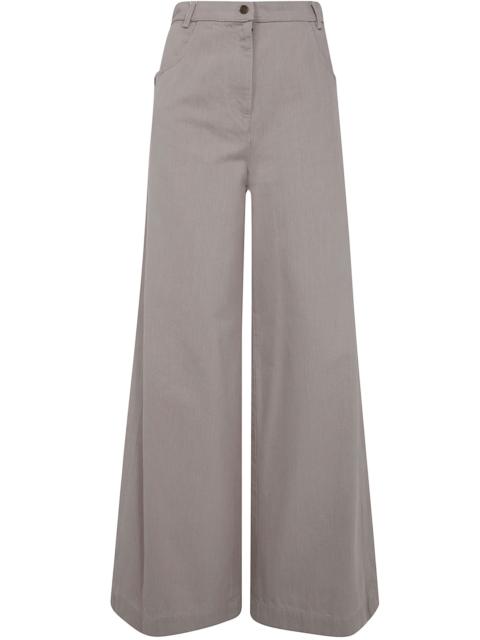Max Mara Pants Cotton Bull Oversized Jeans "Mxm Alamaro"
