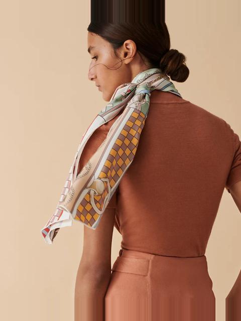 Hermès Maxi Colliers de Chiens silk muffler