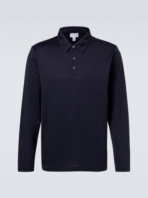 Sunspel Cotton jersey polo shirt