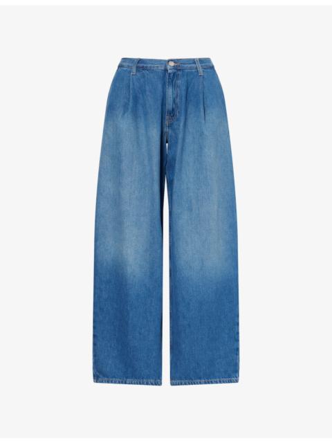 SAMSØE SAMSØE Saharper Wide-Leg Denim Jeans 15893