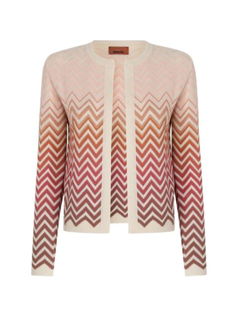 Missoni chevron-pattern cardigan