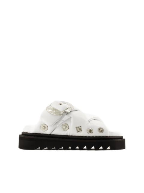 TOGA PULLA studded slides