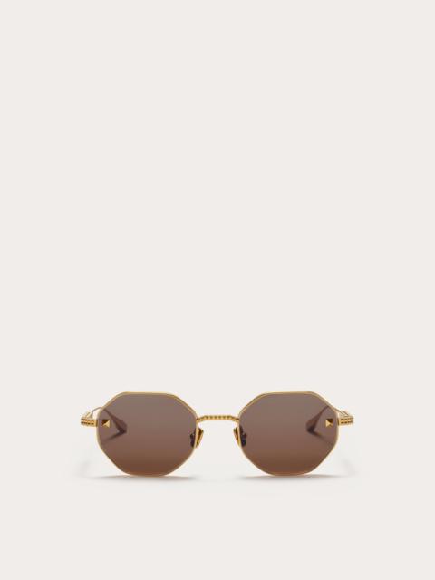 Valentino EXHAGONAL TITANIUM FRAME V-STUD
