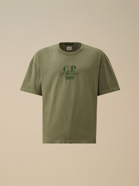 C.P. Company 20/1 Jersey Boxy Logo T-Shirt