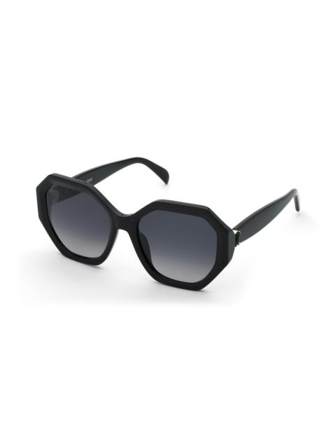 TOUS Black Sunglasses TOUS Hexagon Icon