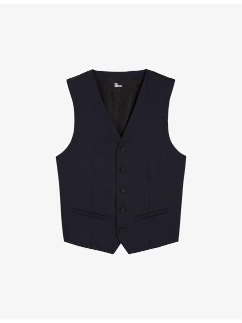 The Kooples Tailored V-neck wool waistcoat
