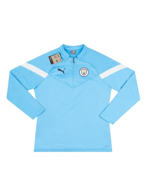 PUMA PUMA 2022-23 Manchester City Puma 1/4 Zip Training Fleece Top 'Sky Blue' 767756-12