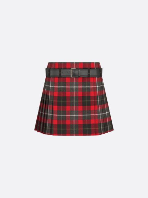 Dior Belted Short Kilt