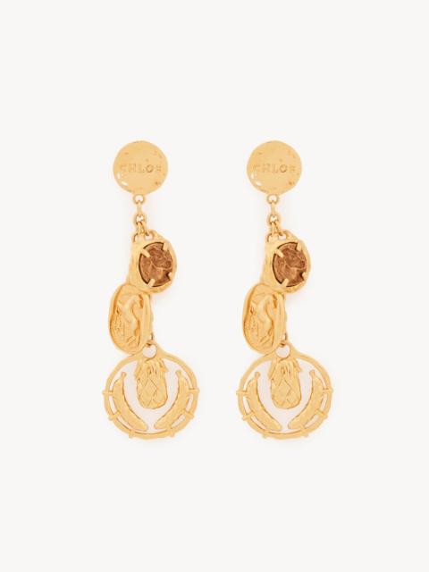 Chloé THE CHLOÉ MEDALS EARRINGS