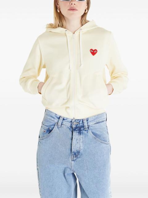 Comme des Garçons PLAY heart logo hoodie